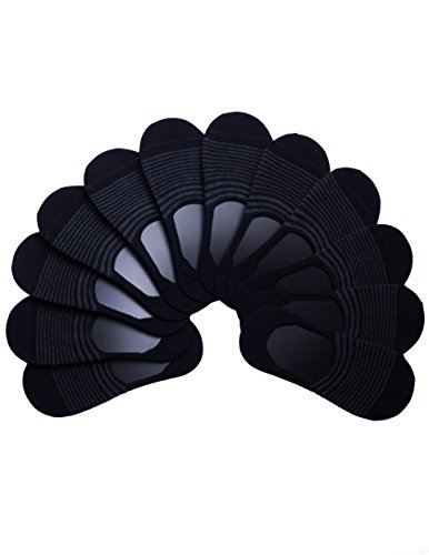 Bolter Men's No Show Ultra Low Cut Cotton Blend Socks 12 Pack2