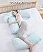 Almohadas Embarazada Maternidad Rosada para Todo el Cuerpo, Grande para Lactancia Durante...