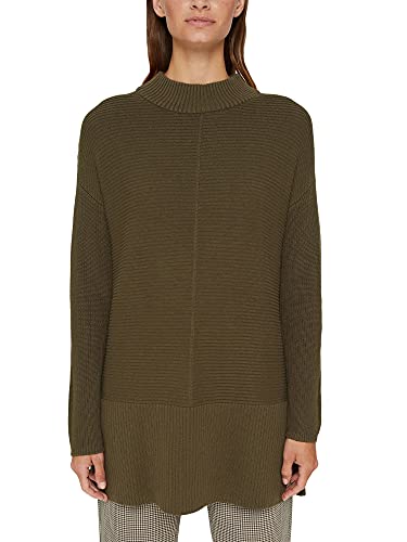 ESPRIT Met kasjmier: lange trui met splitten