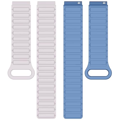 Image of ACM Watch Strap Magnetic Silicone 22mm compatible with Noise Colorfit Pro 6 Max Smartwatch Luxury Colorful Band
