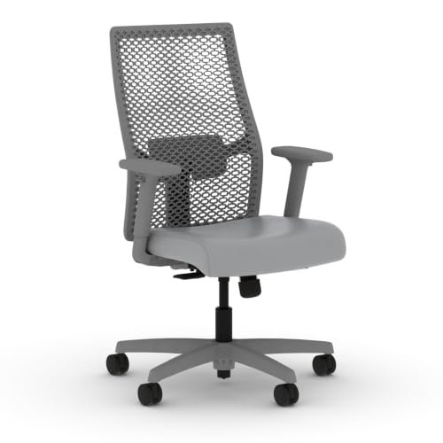 Image of HON Ignition 2.0 ReActiv Ergonomic Office Chair, Lumbar Support, Steel