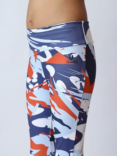 Image of Girl's Activewear Workout Set 2 Piece Athletic Sets Dry Fit Printed Tees And Leggings Yoga Running Dance 4-14Y