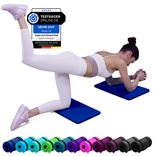 Refit Fitness Navy 2er Set Knie Pads Yogamatte