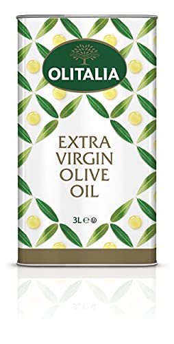 Image of Olitalia Extra Virgin Olive Oil • Cold Extracted EVOO • Rich Aroma & Smooth Flavor • Ideal for Salad Dressing, Cooking, Drizzling & Mediterranean Diet, 101.44 fl oz ℮ 3 l
