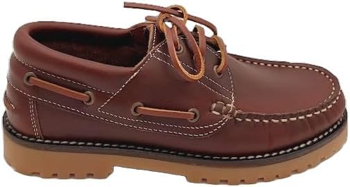 Benavente Náuticos de Piel Clásicos para Hombre Zapatos con Cordones Suela Antideslizante