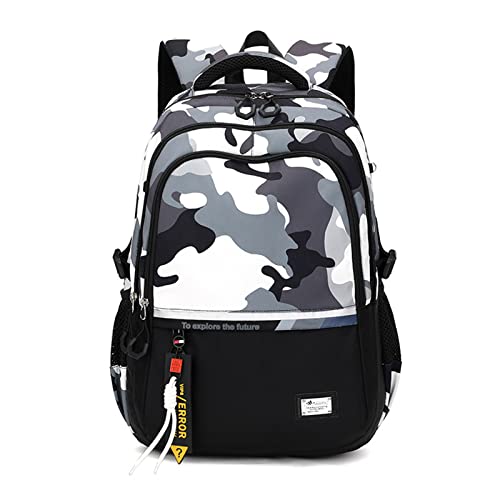 Mochila Masculino Bolsa Escolar Infantil Menino Juvenil Escolar Antifurto Grande Fashion Moderna Reforçada Casual Trabalho Viagens Notebook Universitária (Preto4)