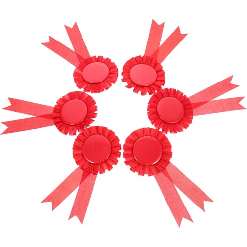 Accessoires DIY pour insignes personnalisés et badges vierges rouge 32 mm à épingle de fête