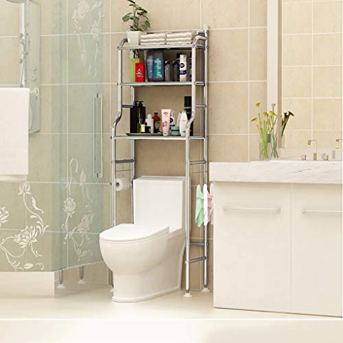 Boden Edelstahlregal Badezimmerregal Waschmaschine Toilettenregal Toilettenregal