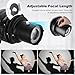 Soonpho Optical Snoot Bowens Mount Projector Attachment Kit with 8 Gobos Color and 10 Graphic Inserts, for Studio Strobe Light Flash Light Snoot Light Shaping and Creative Shooting