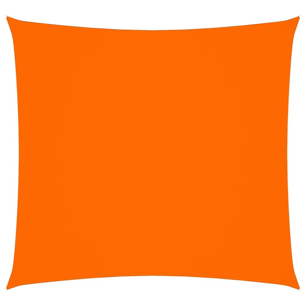 Voile d'ombrage en tissu Oxford 2x2 m orange, l'élégance durable pour extérieur