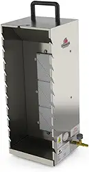 Churrasqueira para Espetinho a Gás Compacta Churrasquito em Inox Ref.199 Progás