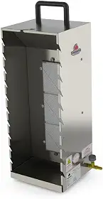 Churrasqueira para Espetinho a Gás Compacta Churrasquito em Inox Ref.199 Progás