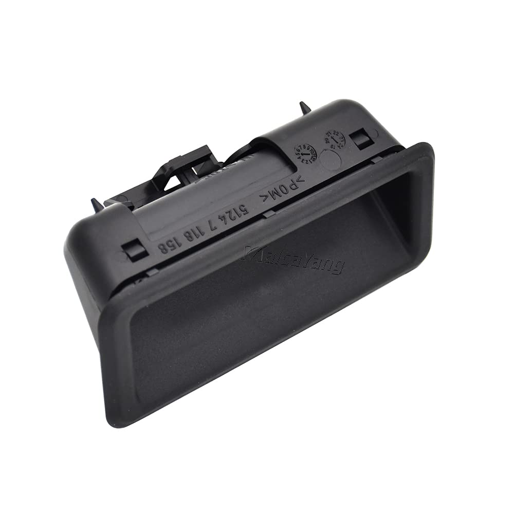 Interruptor de repuesto para tapa de maletero con botón de almacenamiento para puerta trasera para BMW E82 E88 E90 E91 E92 E93 E60 E61 E70 E71 7118158, 51247118158