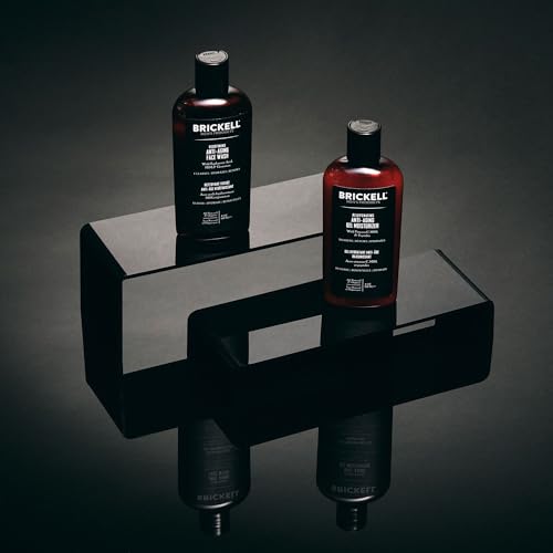 Brickell Men's Products Enhancing Gel Anti-Aging Routine, Gel Facial Cleanser and Gel Face Moisturizer, Men's Skin Care Gift Set - Image 4