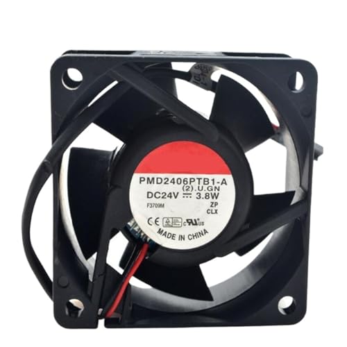 Ventilateur 60mm PMD2406PTB1-A double fil 24V à haute pression statique