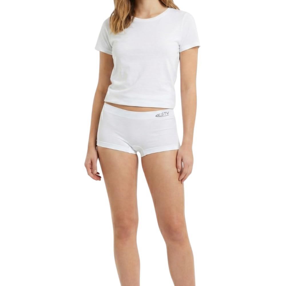 Pack 12 - Culotte niña - Braguitas niña - Sin Costuras y elasticas - Tallas 2 a 16 años - 2