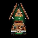 LEGO Ideas A-Frame Cabin 21338 Collectible Display Set, Buildable Model Kit for Adults, Gift for Nature and Architecture Lovers, Includes 4 Customizable Minifigures and 11 Animal Figures - Image 4