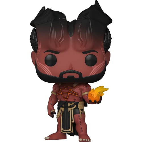 Sabbac: P o p ! Heroes Vinyl Figurine Bundle with 1 Compatible 'ToysDiva' Graphic Protector (1237 - 64194 - B) - Image 3