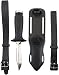 Cressi Killer Cuchillo, Adultos Unisex, Negro, 18 cm