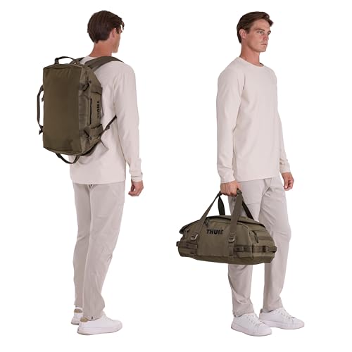 Image of Thule Chasm 30L Duffel, Easy to Pack, Converts to Backpack, Internal mesh Pockets, Lockable Zippers, Recycled Materials