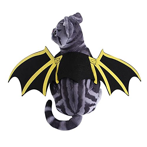 Animaux de Compagnie Costume Halloween de Chauve-Souris, pour Chien Chic Ailes de Chauve-Souris pour Halloween Conception de Batman Ailes pour Chien Chats Chiot Chaton Pet Supplies Cover