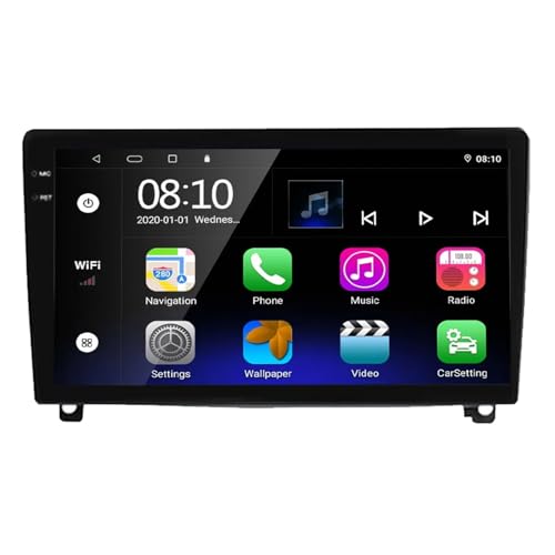 Radio coche 2 DIN para renovar el sistema antiguo del Peugeot 407 con cámara trasera