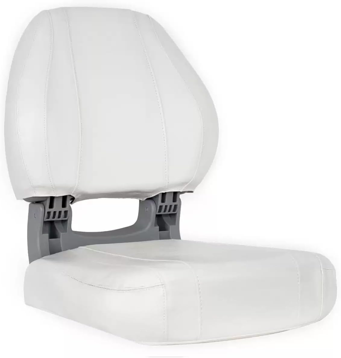 Oceansouth Sirocco Folding Boat Seat (Gray/Blue, Sirocco Folding Boat Seat) fishing folding chair black light back cushion boat seats leaders accessories bucket seat covers waterproof cushions