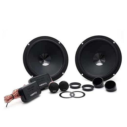 Kit 2 Vias Hertz DSK165.3 (6 pols. / 160W RMS)