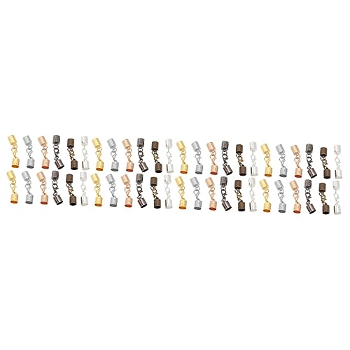 Kit de DIY argenté vieilli avec fermoirs type homard pour la fabrication de bracelets de mode