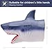 Yolococa Shark Hand Puppet Realistic Latex Soft Animal Toy Storytelling Role Play Party Supplies for Kids