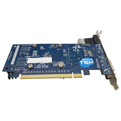 Tarjeta gráfica EN210 1GB DDR3 Simpletek GPU pasiva con salidas HDMI DVI VGA para PC 2