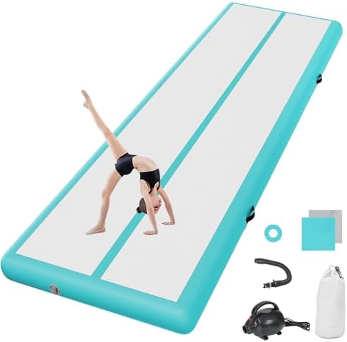 Inflatable Tumbling Gym Mat 10cm/20cm high 2M/3/4M/5M/6M/7M/8M/9M...