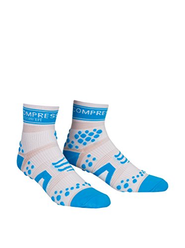 Compressport Skarpety Pro Racing V2 niebieskie fluorescencyjne niebieskie rozmiar: XXL