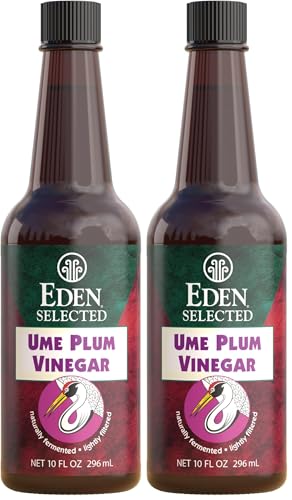 Eden Ume Plum Vinegar, Traditionally Made in Japan, 10 Fl Oz (Pack of 2)