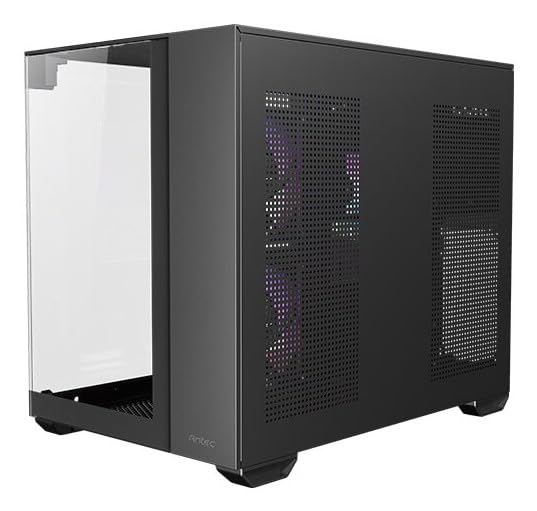Image of Antec CX600M Trio ARGB Mid Tower PC Case Black 270 Degree Panoramic 3 ARGB Fans