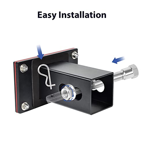 Kftrocks Hitch Cover, Trailer Hitch Cover With American Flag Fits For 2'' Hitch Receivers, Comes With Security Locking Kits, Suitable For Trucks, Suv, Sedans #TOP5