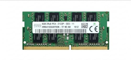 Image of 8GB DDR4 2133MHz Laptop Memory for SK hynix PC4-17000S 260-Pin SODIMM 2Rx8 1.2V Non-ECC RAM Replacement for HP, Dell, Lenovo & ASUS Notebooks (HMA41GS6AFR8N-TF)