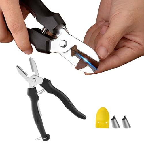 栗むきハサミ 栗むき器 一字切り 栗の皮むき専用ハサミ 2in1 皮むきピーラー 栗むきピーラー 栗の鬼皮・渋皮むき 固い皮 栗カッター 指ガード スクレーパー付き すべり止めグリップ
