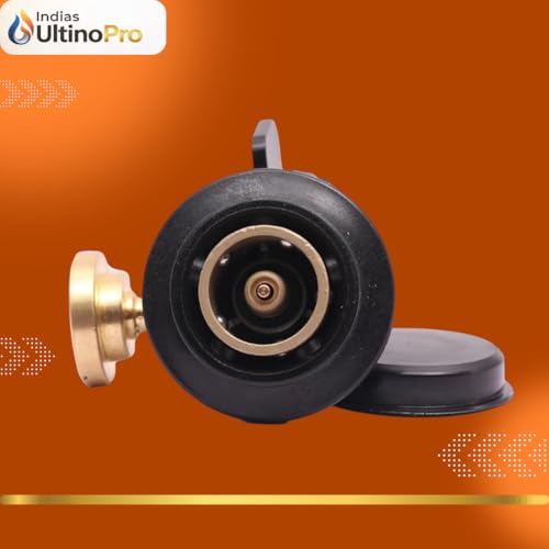 Image of Indias UltinoPro SMART Device 3 Year Replacement Warranty, Gas Safety Device - Automatic Gas Leak Detector & Shut-Off Valve | LPG Gas | Home Kitchen Safety Protection | Easy Installation