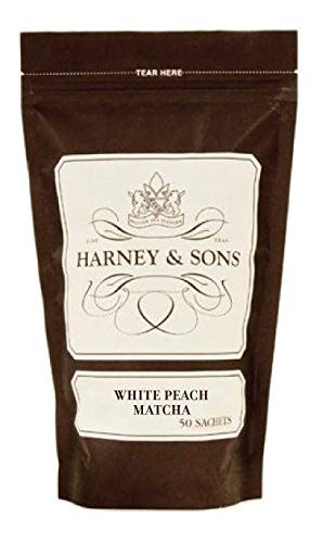 Harney & Sons Fine Teas White Peach Matcha - 50 Sachets