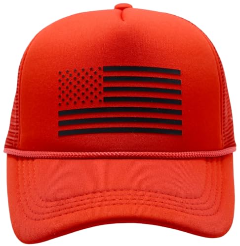 Image of 250th Anniversary American Flag Hats for Men Women, Snapback US Patriotic Trucker Hat Veterans Memorial Day Gifts