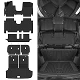 Naibeve Floor Mats for 2026 Hyundai Ioniq 9 7 Seats 2nd Row Bench Seat