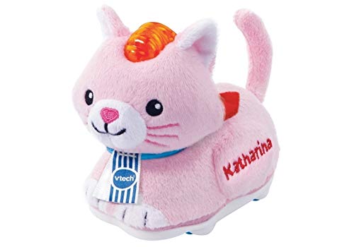 Vtech- Tip Tap-Peluche a Forma di Gatto, Colore