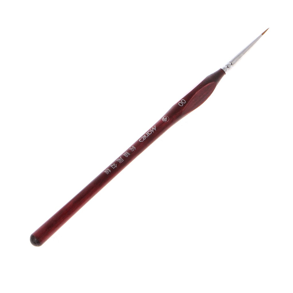 Maxtonser 1Pc Miniature Paint Detail Hair Professional Fine Detailing 0 00 000