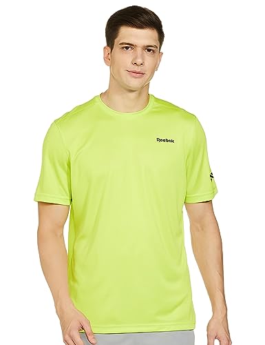 Image of Reebok Men's Geometric Fitted T-Shirts