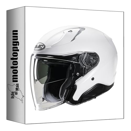 Casque jet HJC RPHA 31 blanc S aux finitions premium