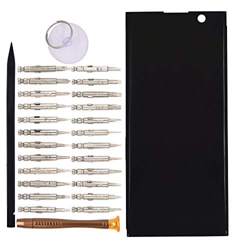 Image of LCD Screen Display with Digitizer Touch Panel Without Bezel Frame Compatible with Sony Xperia XA2 Plus(Black)