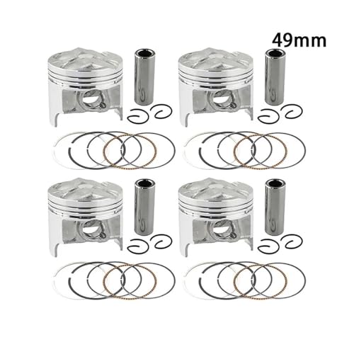 Kit segments piston 49mm pour l'entretien durable de votre cylindre - 2