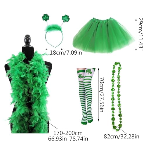 Set de tutu ajustable y diadema cómoda con calentadores para mujer 5