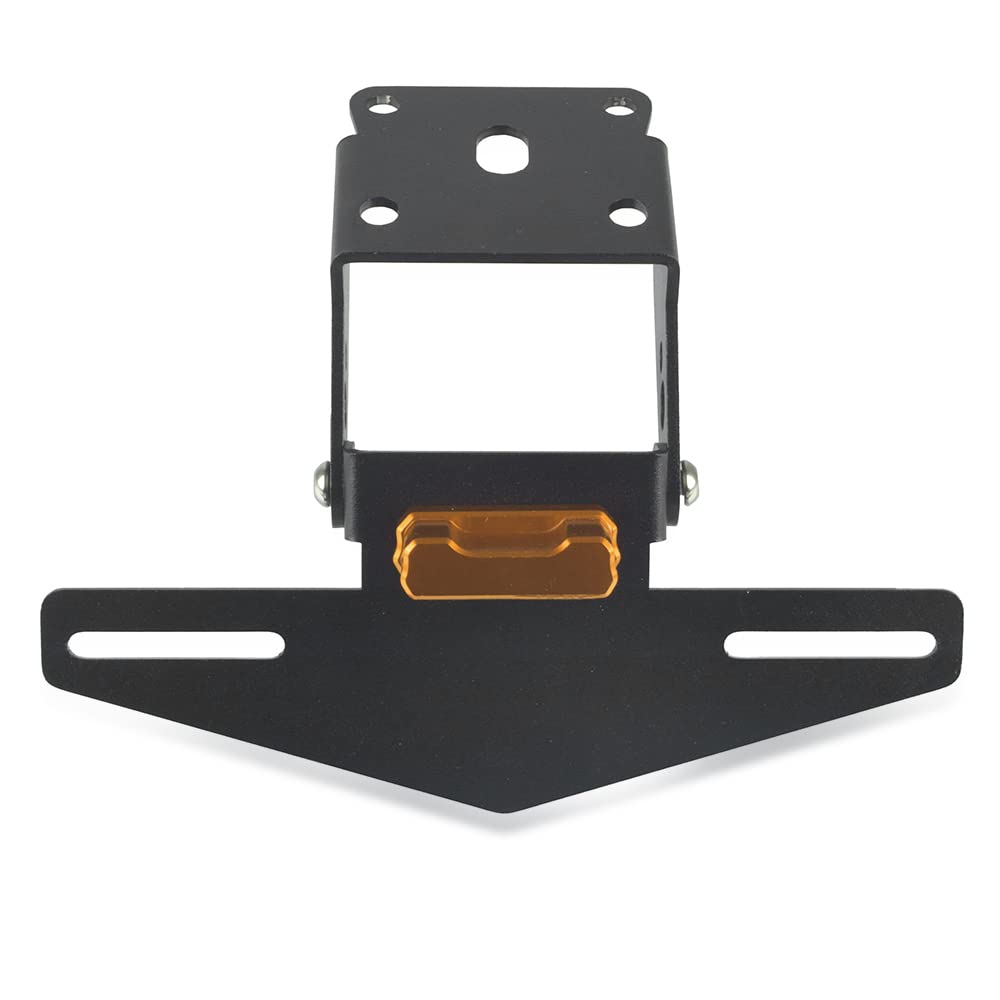 Kennzeichenhalter Motorrad Motorrad Hinterer Kennzeichen Tailrahmenhalter Mit Fit Verwendung for Du Ke 125 250 390 2017 2018 2018 2019 2020 2021 390 Due Motorrad Kennzeichenhalter(Orange)